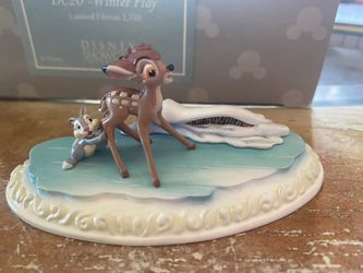 “Story Time” Olszewski Disney “Winter Play” Figurine (Original Piece)