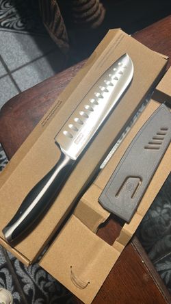 Cuchillo Santoku de 7” nuevo de princess house