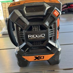 RIGID charger and mp3 player  60$