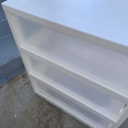 Wide (3) Drawer Shelf From IRIS. Just Reduced 