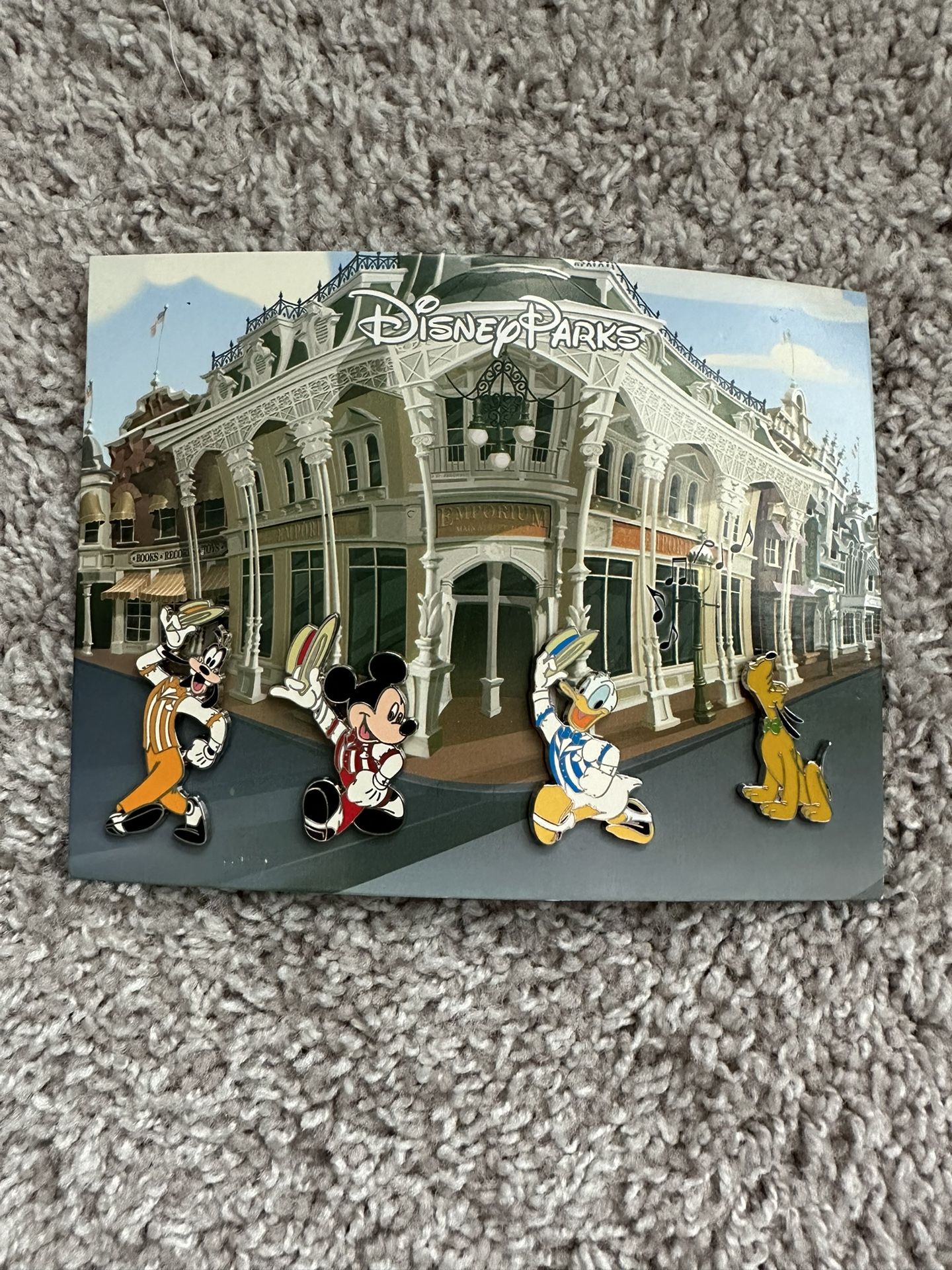 Disney Main Street USA Complete Pin Set