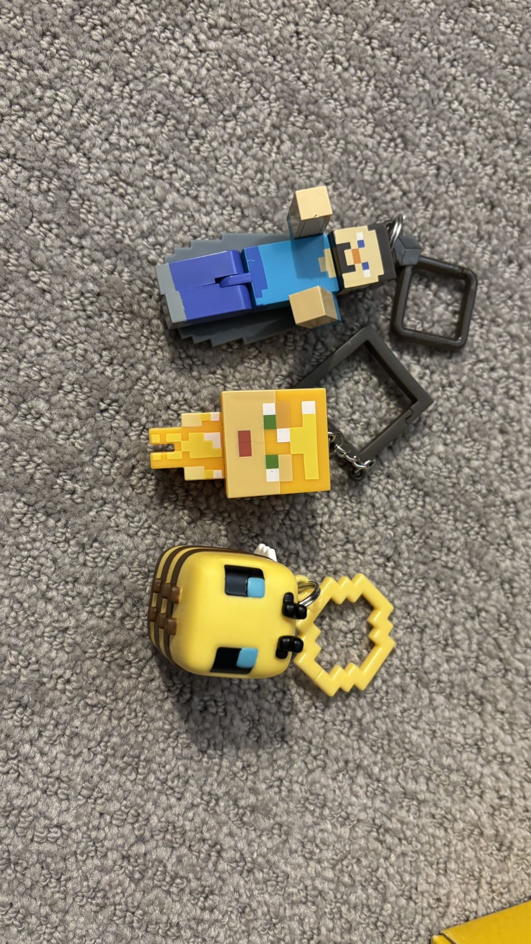 Minecraft Backpack Keychains