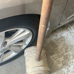 Strongman Wooden Mallet Circus Hammer Carnival Sledge Lg Heavy Oddities Monster