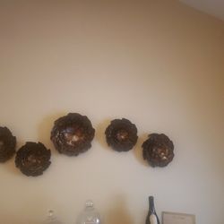 Metal Flower Decor
