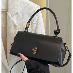 Black Faux leather purse