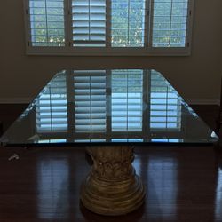 Glass Dinning Table 