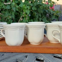 Mikasa French Countryside Cups & Saucers 