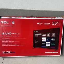 55” TCL Smart TV