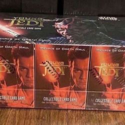 Star Wars CCG Young Jedi Starter Deck Factory Box