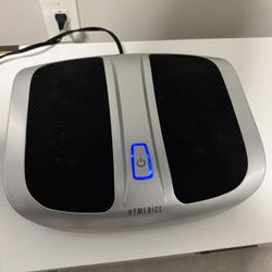 HoMedics Shiatsu Elite Foot Massager With Heat Pain Relief Aching Muscles Soothe.