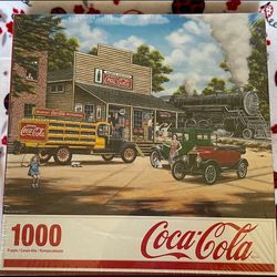 NIB ALL ABOARD COCA COLA PUZZLE