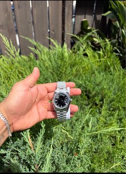 Black face men’s Watch stainless steel