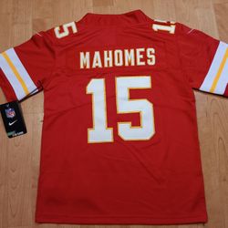 Youth Sizes! Patrick Mahomes Kansas City Chiefs Red Jersey.