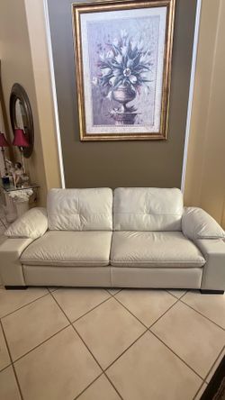 White Leather Sofa sites IKEA DAGSTORP
