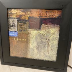 Abstract picture framed