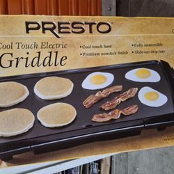 Presto Cool Touch Electric Griddle 