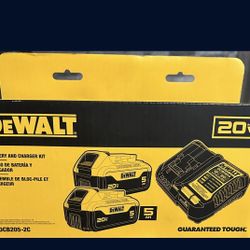 Dewalt Battery And Charger Kit .