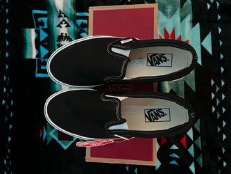 Black Vans Slip-ons