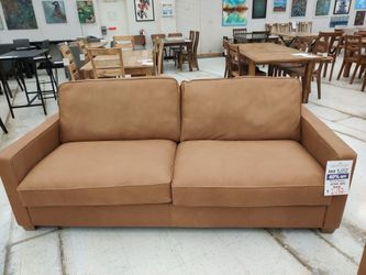 Hudson Camel Sofa