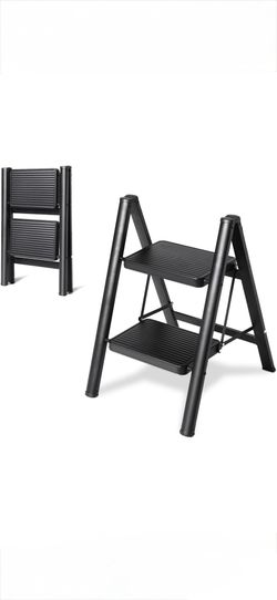  Step Ladder Folding Step Stool, Heavy Duty 330 Lbs 