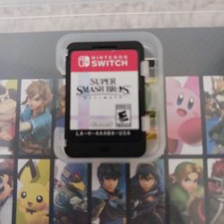 Smash Bros Nintendo Game Card