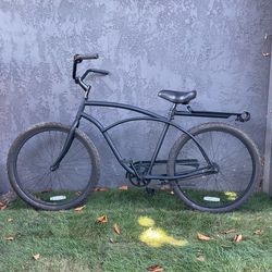 Matte Black Beach Cruiser