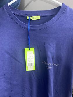 VERSACE JEANS-Brand New -Large unisex blue shirt