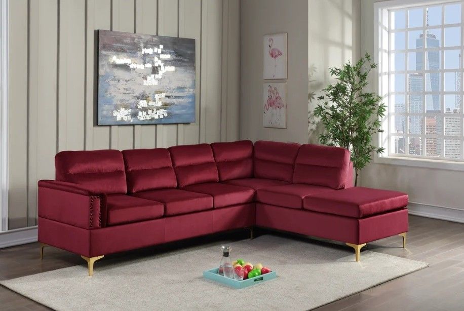 Vogue - Red Sectional