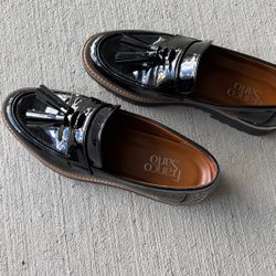New Black Patent Loafers By Franco Sarto