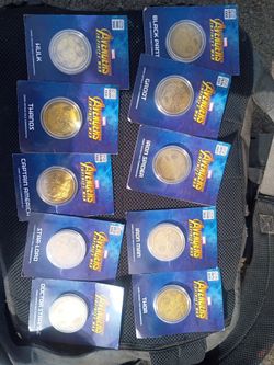 Marvel Avengers Infinity War Commemorative Coin Set