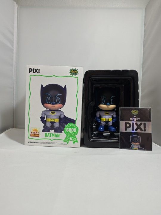 PIX! Thrilljoy Classic Batman 2025 Event Exclusive 6000 Pcs L.E Common  (ZZ)