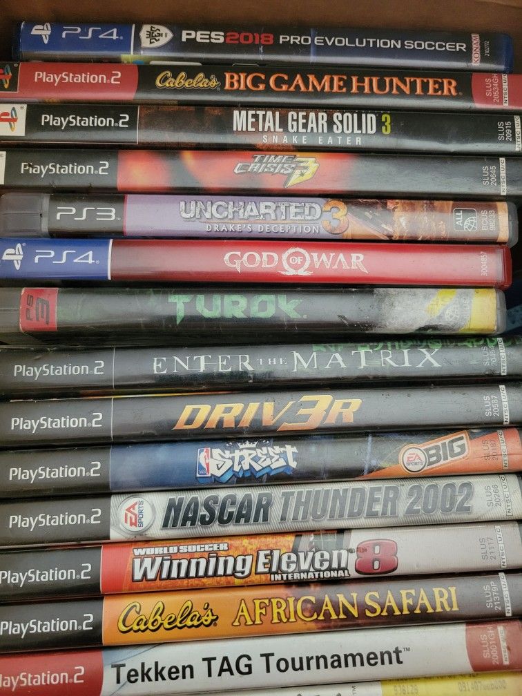 Games Ps1,Ps2,Ps3,Ps4