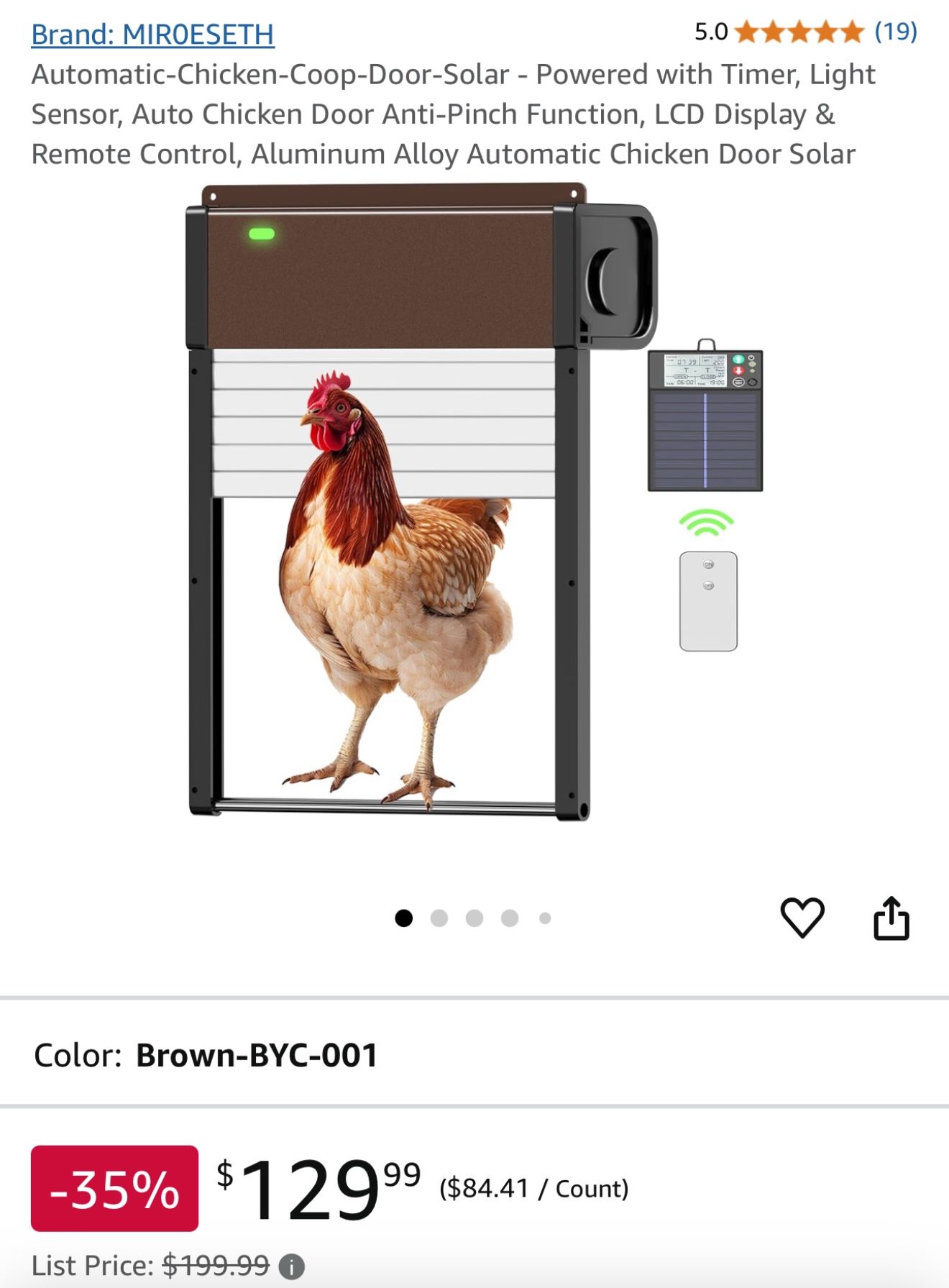 Chicken Coop Roll Up Door