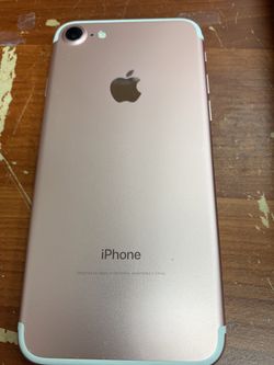 Unlocked Iphone 7 32gb rose gold