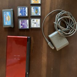 Nintendo Ds, Games + Carrying Case!!!