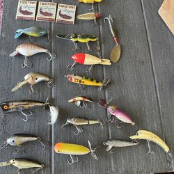 Vintage fishing Lures