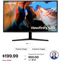 Samsung U32J590UQ 32” 4K Monitor 
