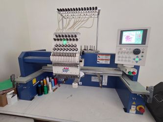 Tajima embroidery single head
