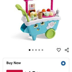 Ice cream cart.
