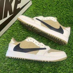 Jordan 1 Retro Low Travis Scott Neutral “Olive”