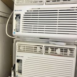 2 Ac 6000 BTU Window Units, 