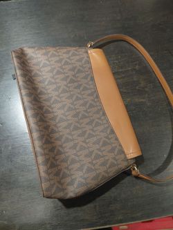 Brown Monogram Crossbody Shoulder Bag