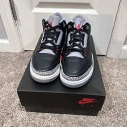 Jordan 3 Black Cement 2024