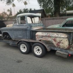 1956 chevy truck short bed read parts