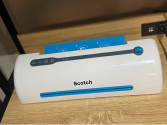 Letter size laminator scotch