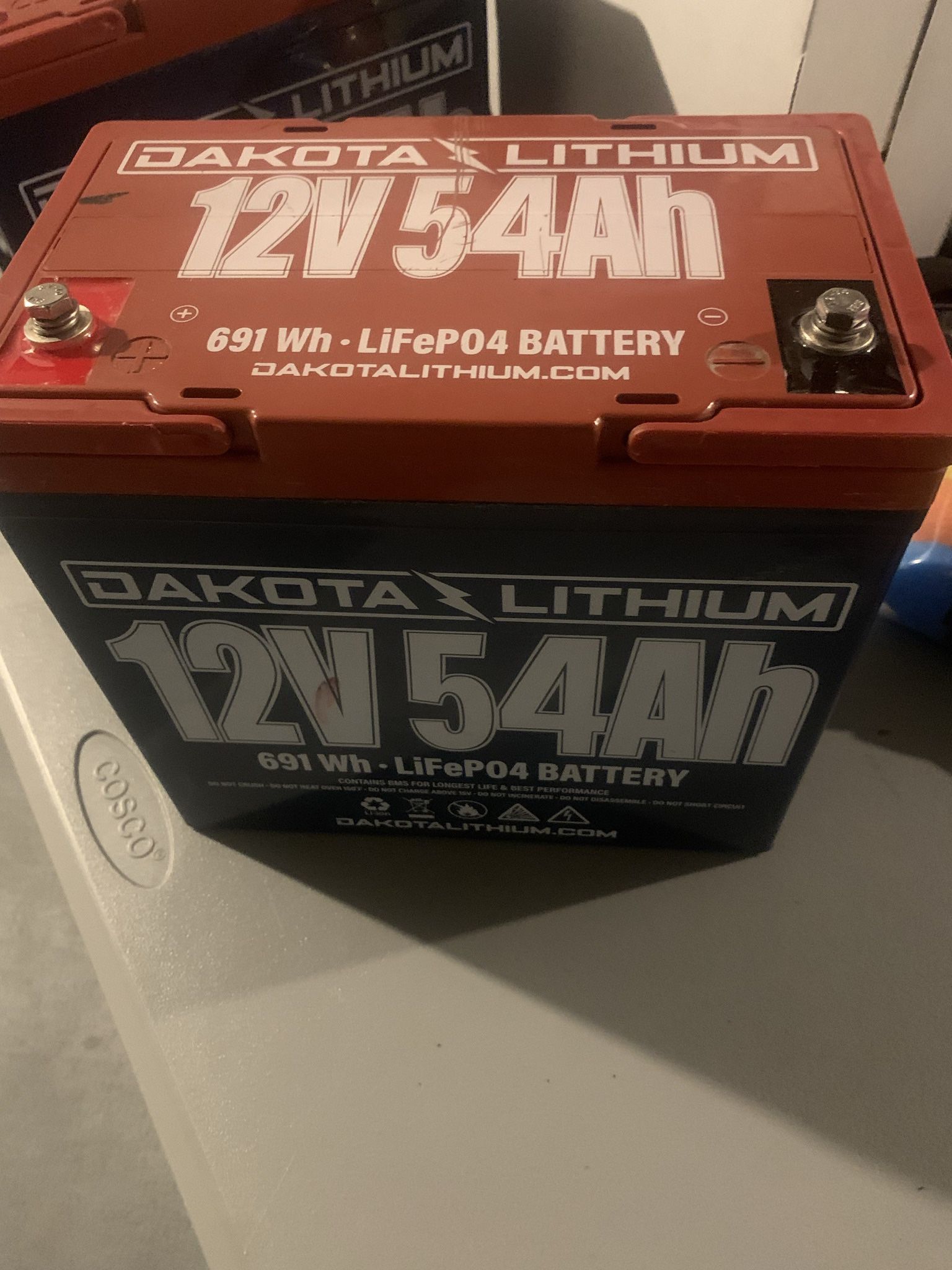 12v 54Ah DakotaLithium Battery