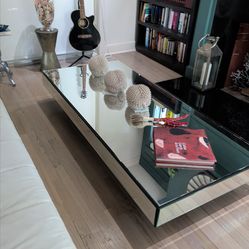 Mirror coffee table only for sale $160.00
