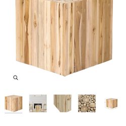 Harper Teak 18’ Block Accent