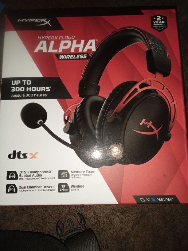 Hyperx Cloud Alpha Wireless Gaming Headset