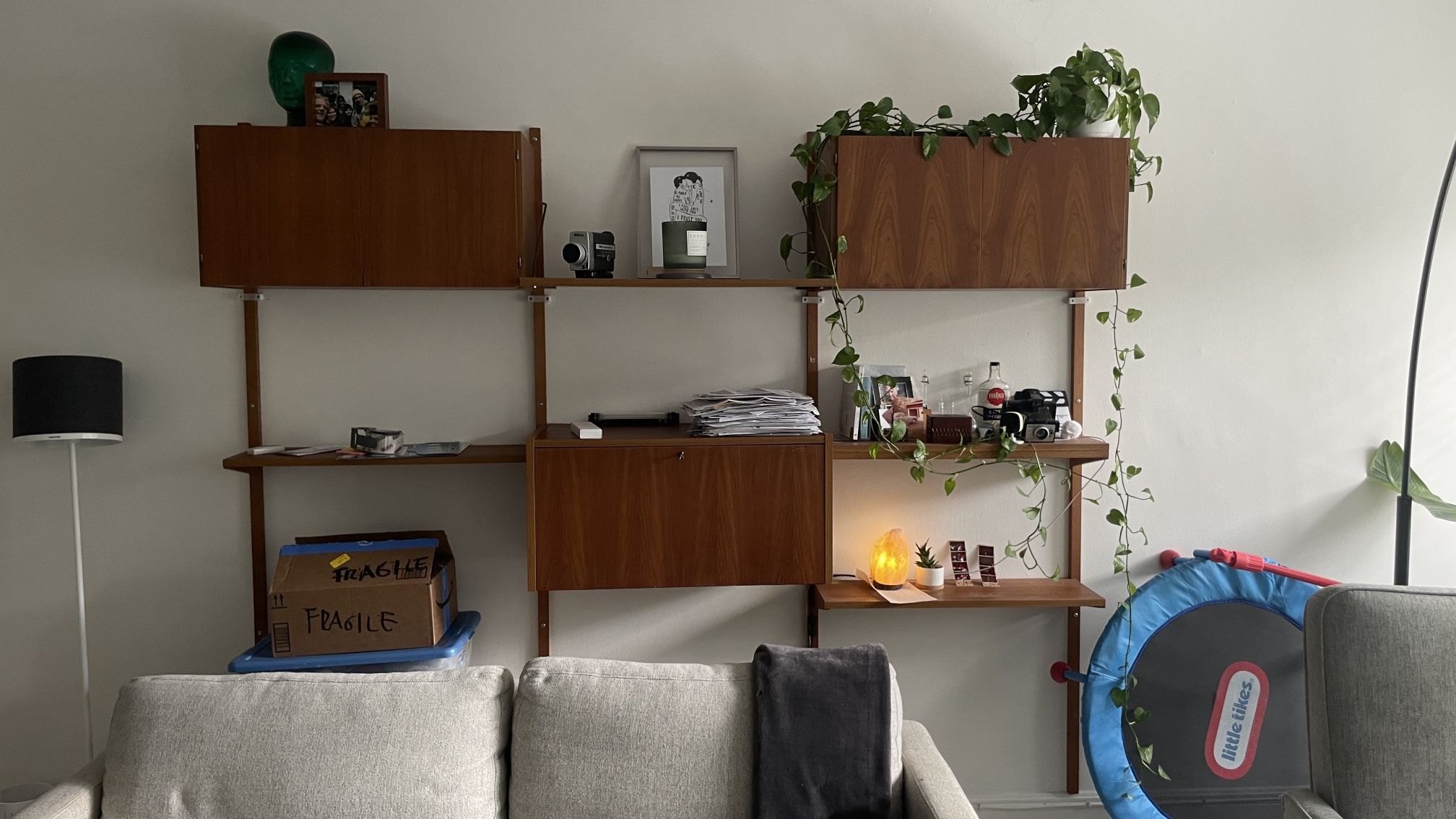 Mid Century Wall Unit